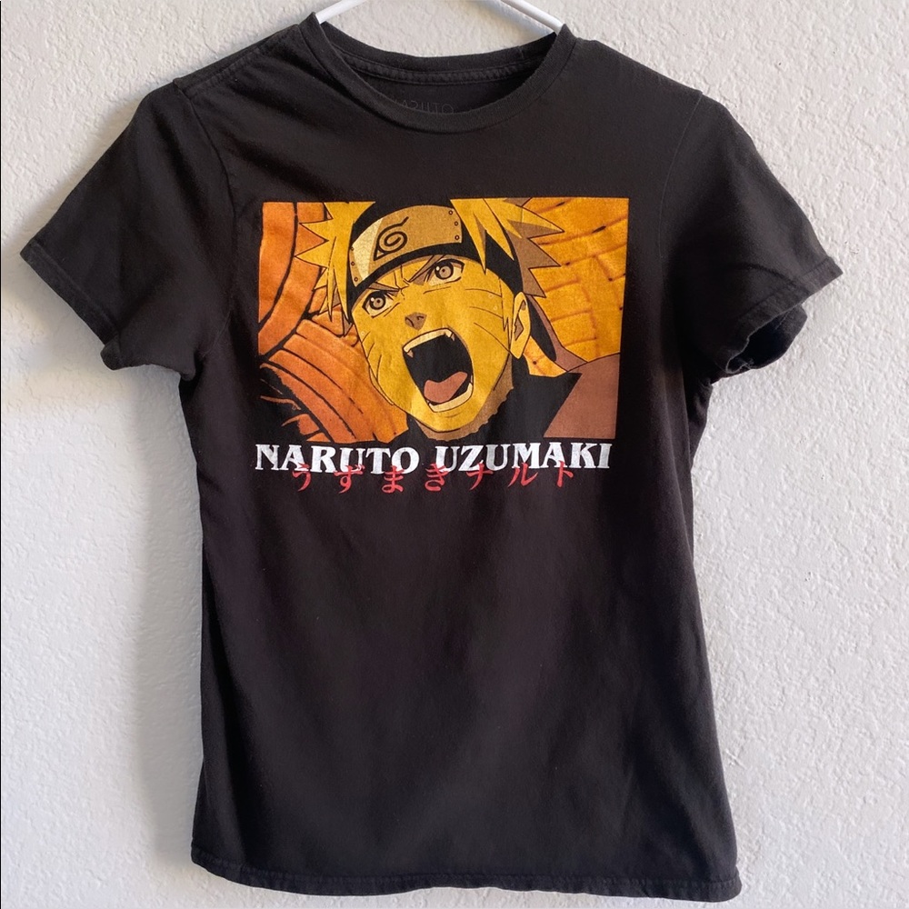 Naruto Shippuden Black Short Sleeve T-Shirt Small